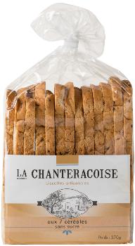 BISCOTTES 7 CEREALES SANS SUCRE ARTISANALES 370G