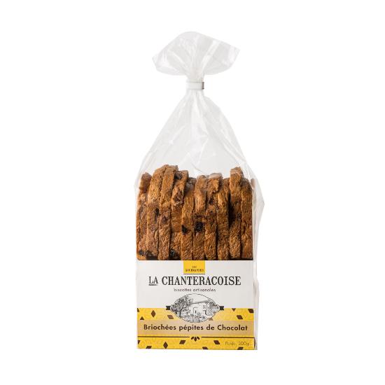 BISCOTTES GOURMANDES BRIOCHEES CHOCOLAT 300G