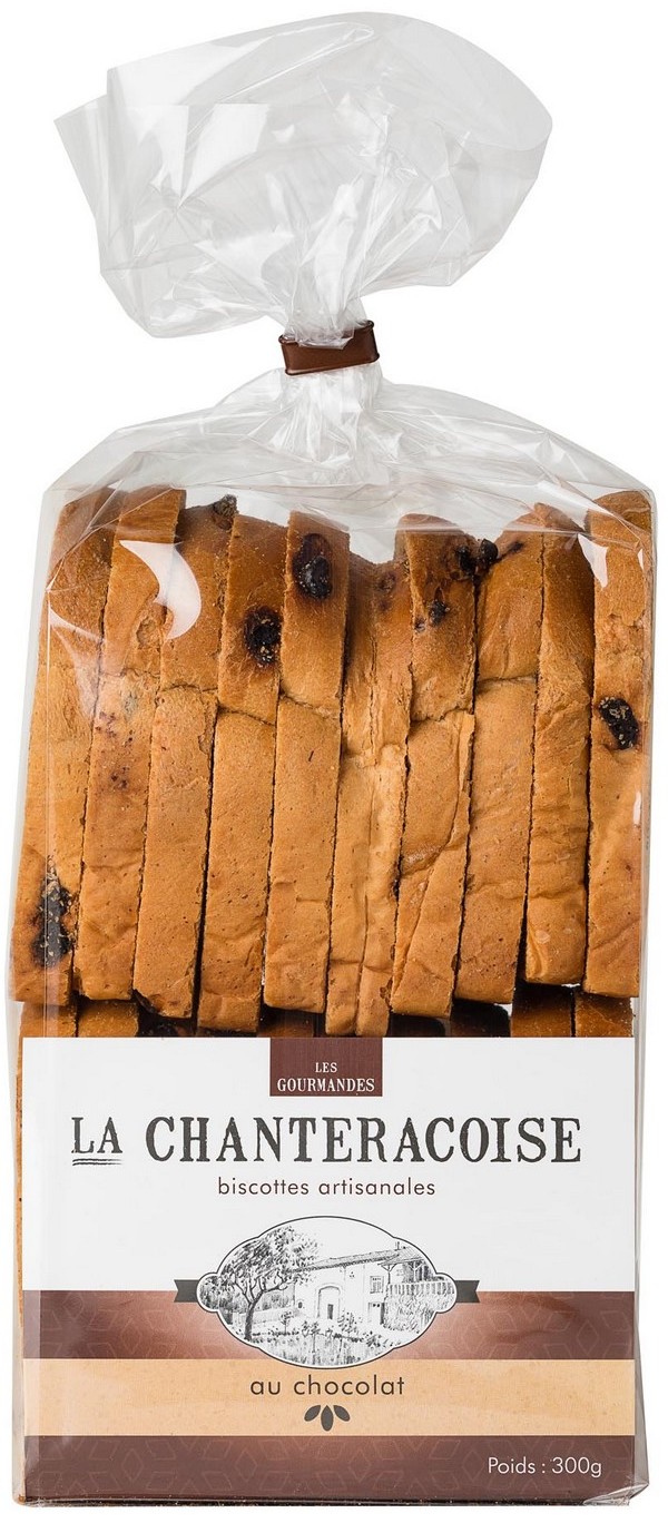 BISCOTTES GOURMANDES CHOCOLAT 300G 