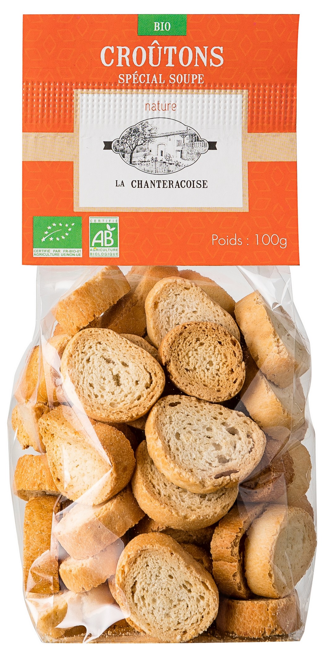 CROUTONS BIO* NATURE 100G