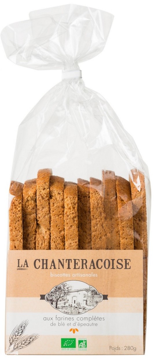 BISCOTTES BIO* COMPLETE BLE ET EPEAUTRE 280G