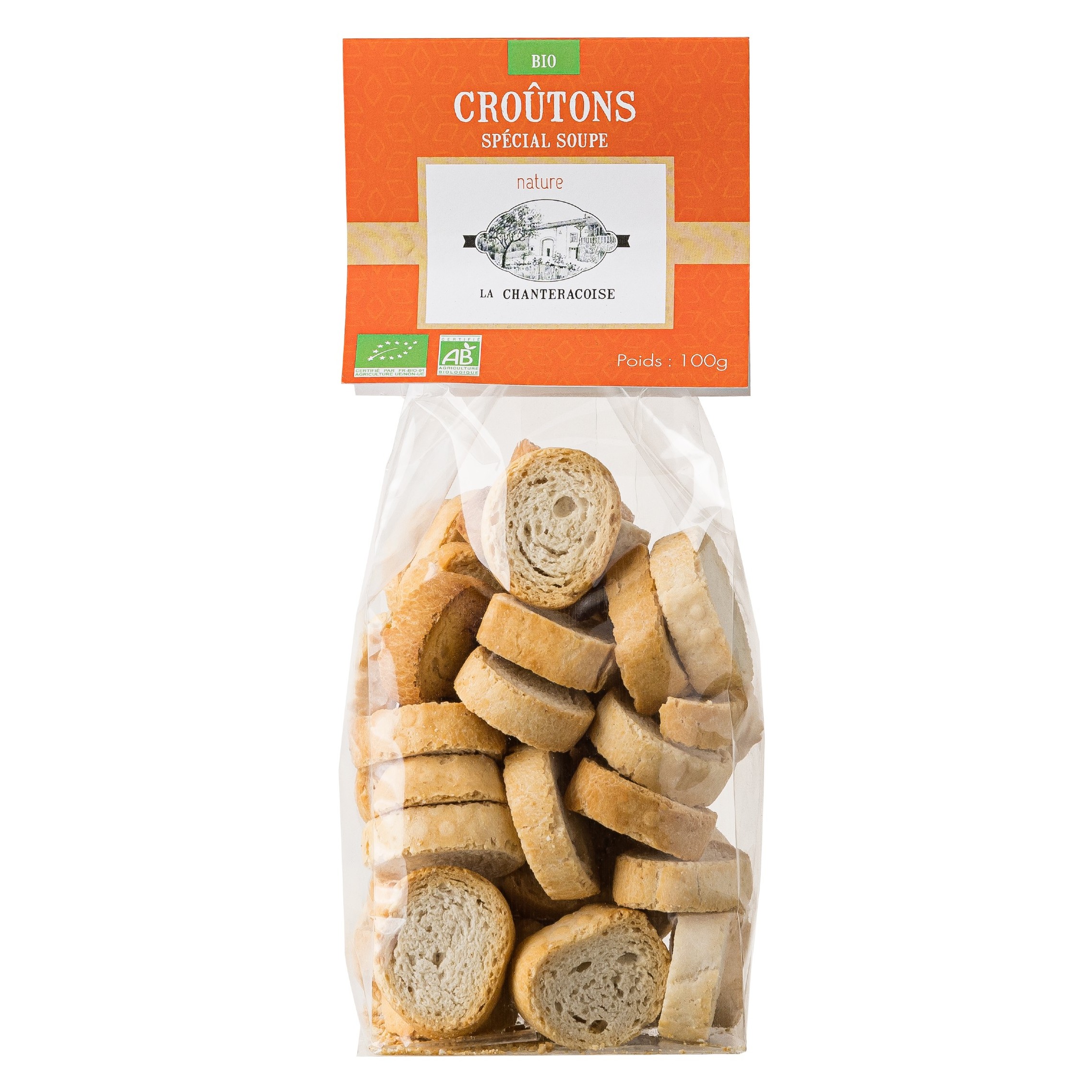 CROUTONS BIO* NATURE 100G