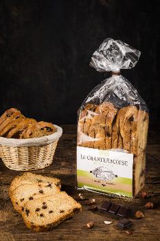 BISCOTTES GOURMANDES CHOCOLAT NOISETTES 300G