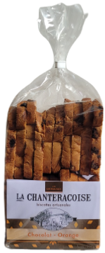 BISCOTTES JOUR DE FETE CHOCOLAT ORANGE 300G