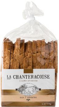 BISCOTTES 7 CEREALES ARTISANALES 370G