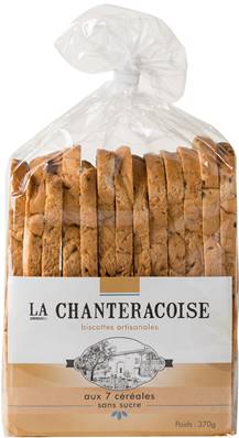 BISCOTTES 7 CEREALES SANS SUCRE 370G