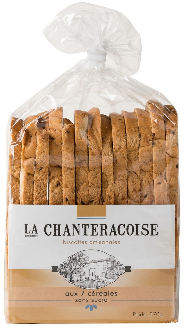 BISCOTTES 7 CEREALES SANS SUCRE 370G