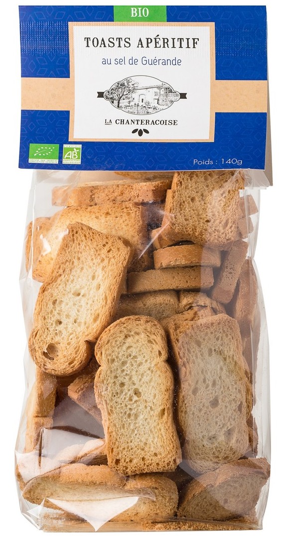 Toasts Bio* sel de Guérande 140g