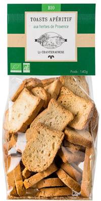Toasts Bio* herbes de Provence 140g