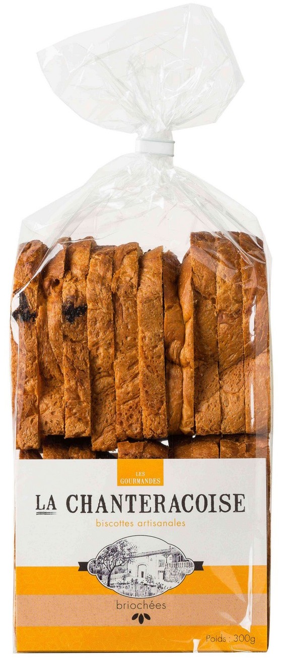 BISCOTTES GOURMANDES BRIOCHEES 300G