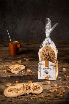 PALETS AUX ECLATS DE CARAMEL SALE 150G